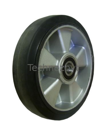 160x50/60-20 Alu rubber wheel