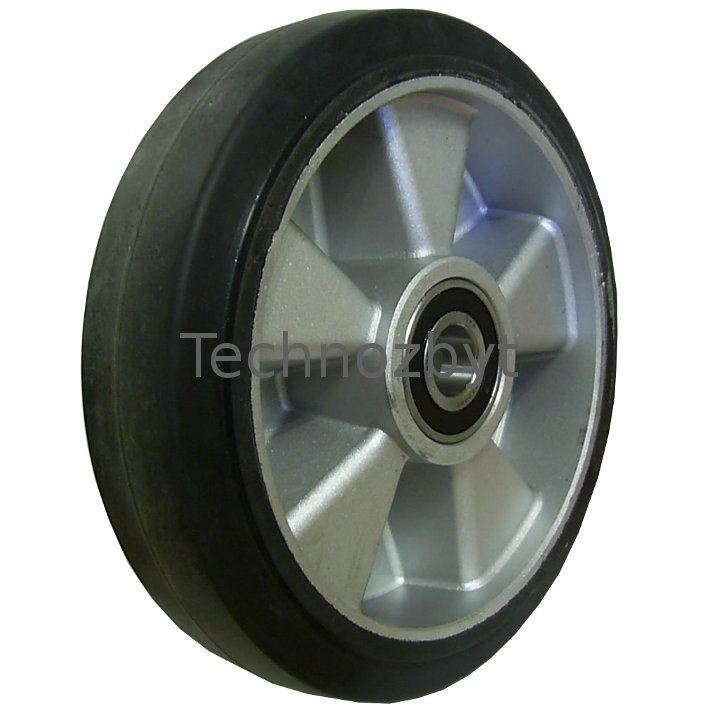 160x50/60-20 Alu rubber wheel