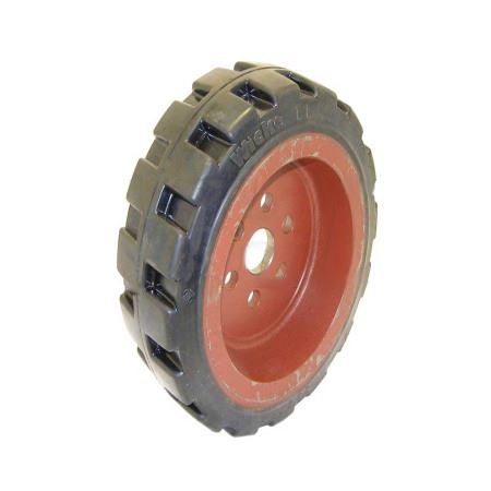 Rubber drive wheel Linde