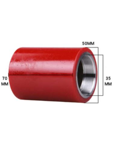 50x70 poly roller low profile