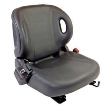 Seat with belts and switch
