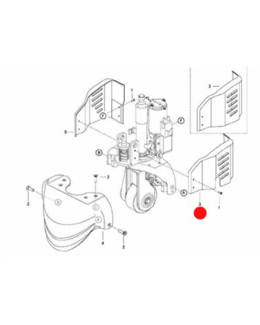 Cover EPT-12EZ, Linde MT12, Still ECH 12