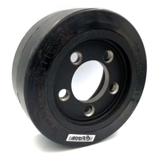 254x100-80 Drive wheel Linde Rubber