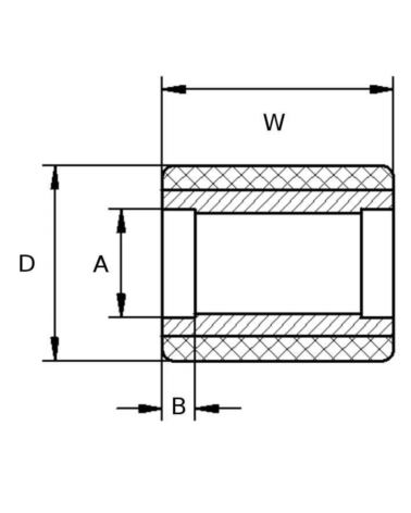 82x60 (47x14) Nylon Roller