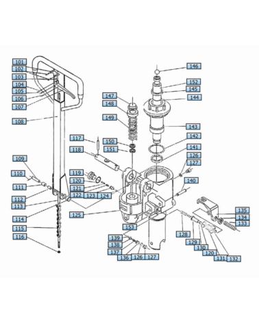 Valve kit Promag PR2500