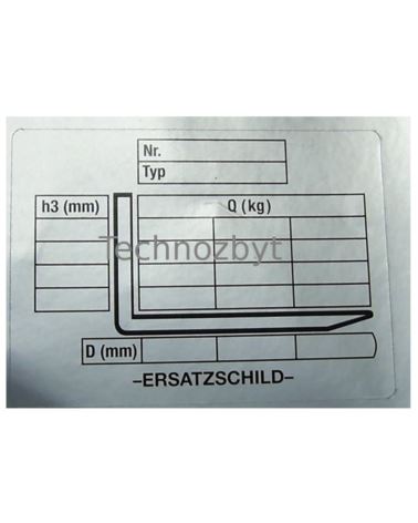 Load diagram label