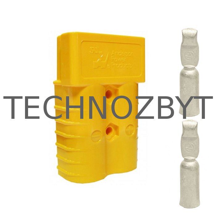 SB50 12V Battery Connector yellow 6/4mm2